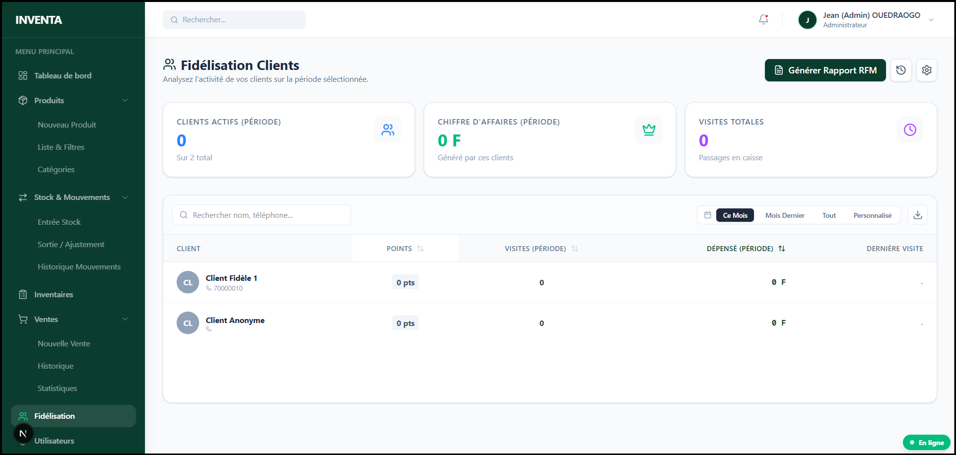 Capture d'écran Inventa 6
